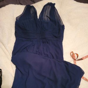Samantha Paige Blue Bridesmaid Dress